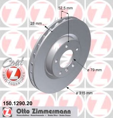 ZIMMERMANN-  BMW: 3 94-98, 3  9 150129020