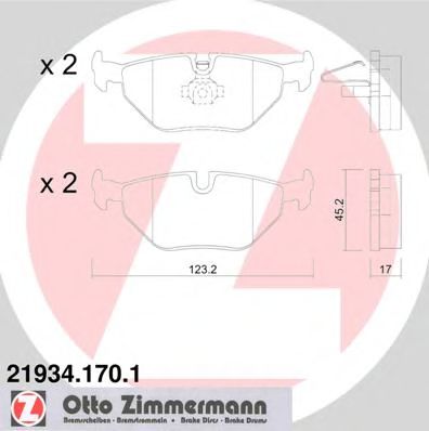 ZIMMERMANN-  BMW: 3 93-98, 3 98-05 21934.170.1