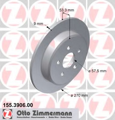 ZIMMERMANN-  CHRYSLER: NEON 94-99, NE 155390600