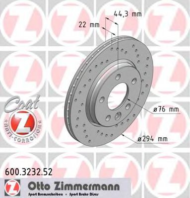   BS VAG SPORT COAT Z BESCHICHTET ZIMMERMANN 600323252 600323252