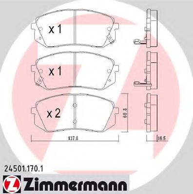    Kia, HY 24501.170.1 ZIMMERMANN