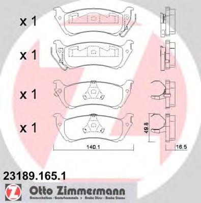 Zimmermann-  MB-Benz 23189.165.1 ZIMMERMANN
