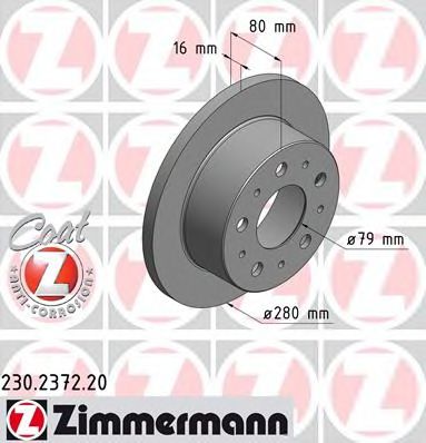 Zimmermann-  FIAT/PEUGEOT/CITROEN 230237220 ZIMMERMANN