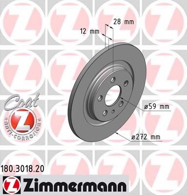   CIT C8/FIAT ULYSSE/PGT 807 2.0HDI/JTD/2.2HDI/JTD 02-    272X12 180301820