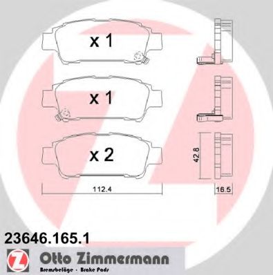 Zimmermann-  Toyota 236461651 ZIMMERMANN