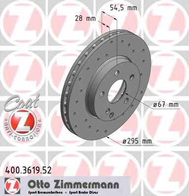   MER W211 1.8-2.8 02-   295X28 SPORT COAT Z 400.3619.52