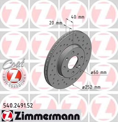   SUZUKI/OPEL Coat Z SPORT 540249152 ZIMMERMANN