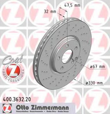 ZIMMERMANN-  MERCEDES-BENZ: E-CLASS ( 400.3632.20