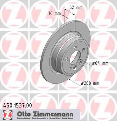 ZIMMERMANN-  MG: MG ZT 01-, MG ZT- T 450.1537.00