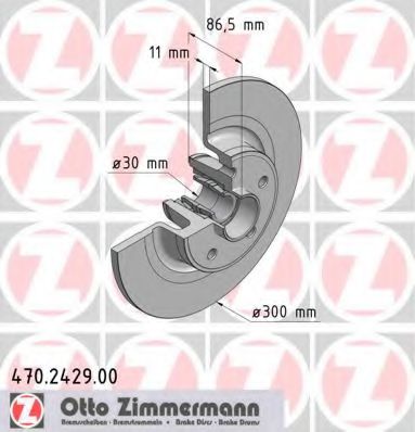 Zimmermann-  RENAULT: ESPACE IV 02-06 470.2429.00 ZIMMERMANN