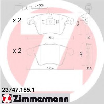 Zimmermann-  VW 23747.185.1 ZIMMERMANN