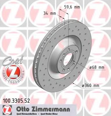   AUDI A8/VW PHAETON 02-   SPORT COAT Z 360X34 100330552