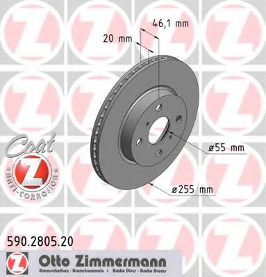   TOYOTA COAT Z 590280520