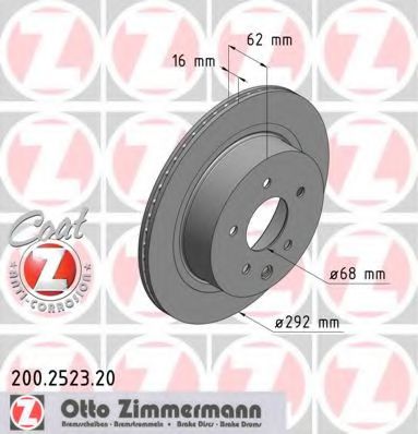   X-TRAIL/REN KOLEOS 01-   292X16 200.2523.20