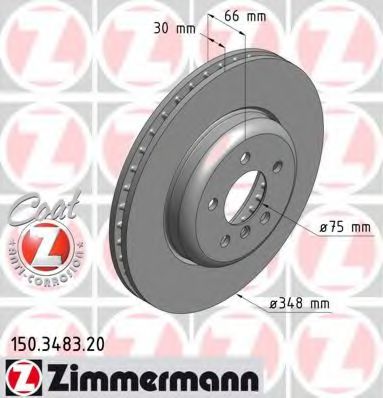   BMW F10/F11/F12/F13 2.8/3.0/2.5D/3.0D 10-   348X30 150348320