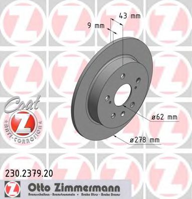 ZIMMERMANN-  FIAT/SUZUKI COAT Z 230237920