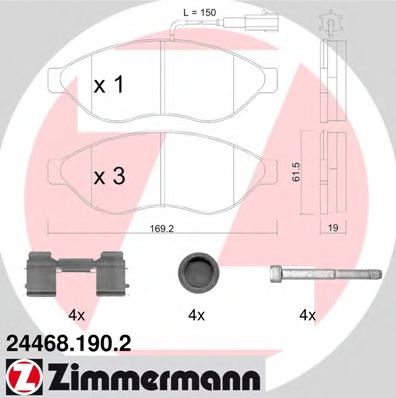    PSA, FIAT MIT ZUBEH 244681902