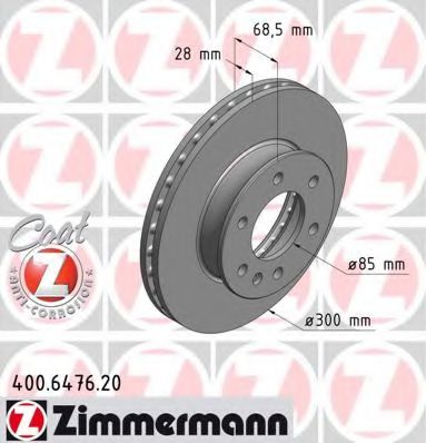 ZIMMERMANN- MERCEDES SPRINTER 3T 06- 400.6476.20