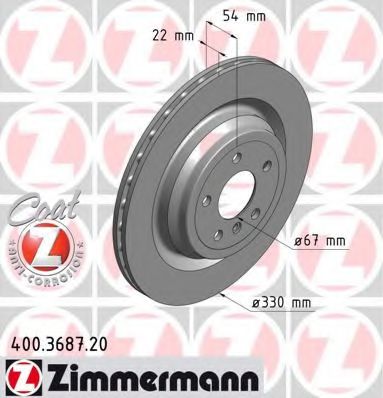   MER ML-CLASS III (W166) 3.5/4.0/5.0/2.5CDI 4-MATIC 11-   L/R 330X22 400.3687.20