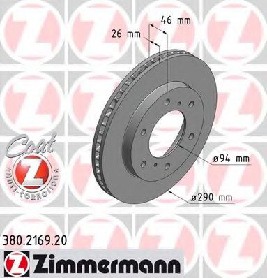 ZIMMERMANN-  MITSUBISHI COAT Z 380216920