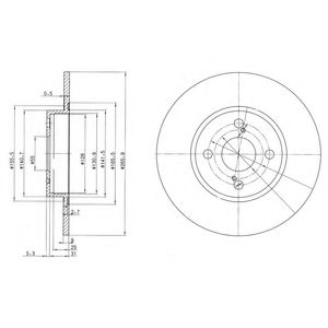   TOYOTA COROLLA 92-02  D=266. BG3186