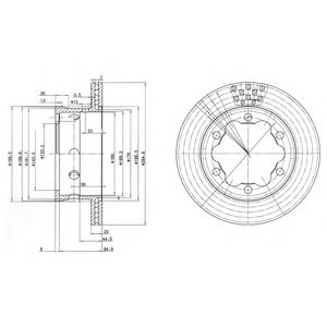  ..MERCEDES SPRINTER/VW LT 28-46   (285X21.91)    2D0 615 601B BG3399