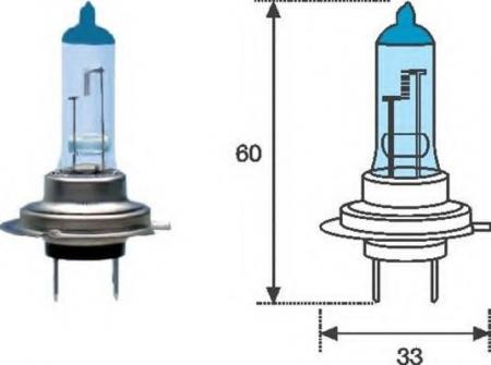  H7 BL 12V [BLUE LIGHT] 002603100000