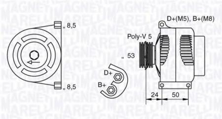  N.PUNTO , STILO 1.2 16V +AC 063377010010