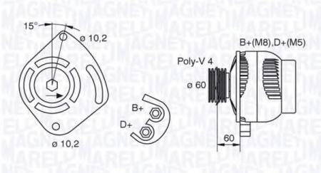  PUNTO 85 16V, PUNTO II 16V -AC 063321605010