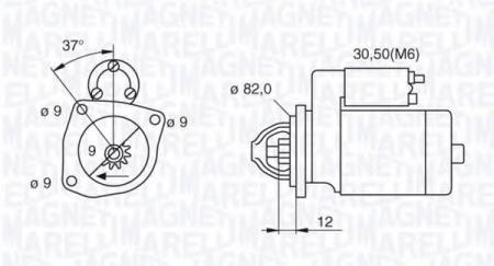  Croma 05 / , AR 159 1.9-2.4JTD 063521092680 MAGNETI MARELLI