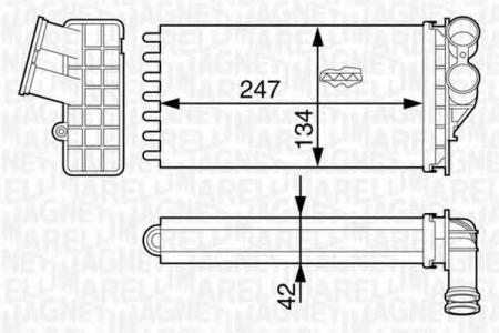   PSA 307/C4 350218318000 MAGNETI MARELLI