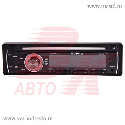  CD, MP3 SUPRA SCD-405U, 450, USB,  SCD-405U