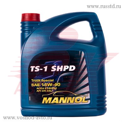  MANNOL TS-1 SAE 15W / 40 SHPD   /  (5)1237 1237