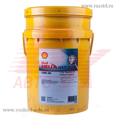  Shell  10W40 Helix HX 7 20 () 550020347 Shell