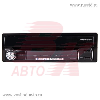  DVD+ 7  PIONEER  AVH-X7500BT, 1DIN, BLUETOOTH AVH-X7500BT