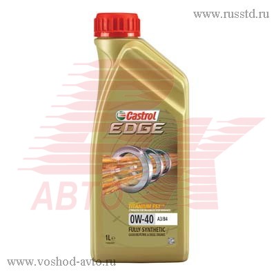   0W-40 CASTROL 1 EDGE A3/B4 TITANIUM FST 15337B