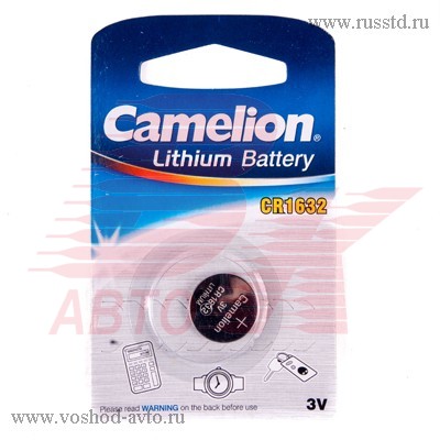     3 1 Camelion Lithium CR1632-BP1 Lithium CR1632-BP1 CHAMELEON