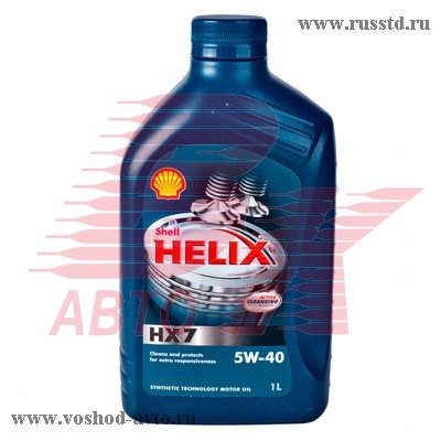  SHELL HELIX HX7 5W40 .  / . (1) 550040340