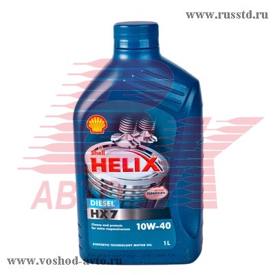  SHELL HELIX HX7 DIESEL 10W40 .  / . (1) 550040506