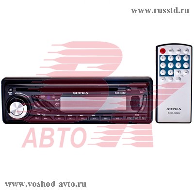  CD, MP3 SUPRA SCD-304U, 450, USB, SD SCD-304U