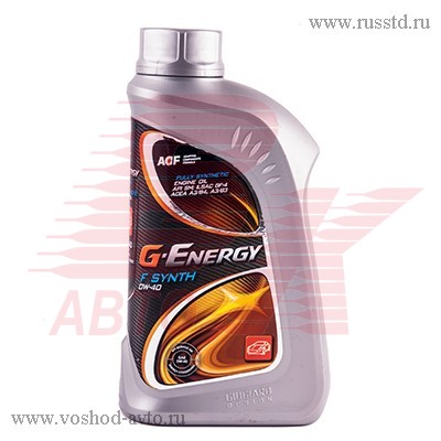   G-ENERGY F SYNTH 0W40 API SM / CF 1 253140150