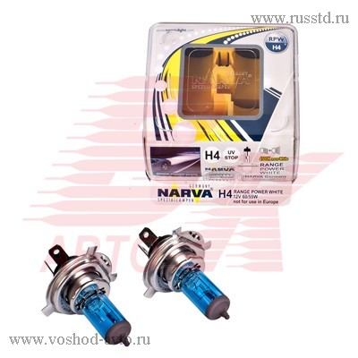  H4 60/55W NARVA (98512 RPW) (2) 98512 RPW