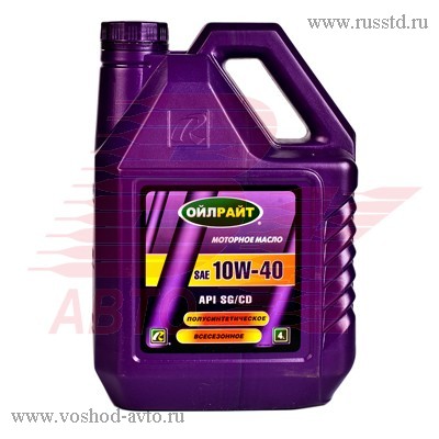  OIL RIGHT 10W40   /  (4) 2363 Oil Right