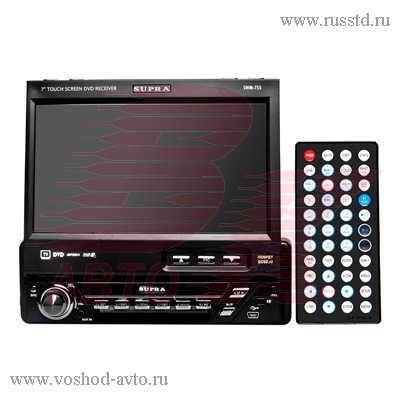  DVD+ 7 SUPRA SWM-755, 1DIN, USB, TV SWM-755