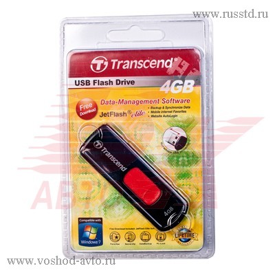  TRANSCEND, 4Gb USB 2.0 JetFlash 500 TS4GJF500 Transcend