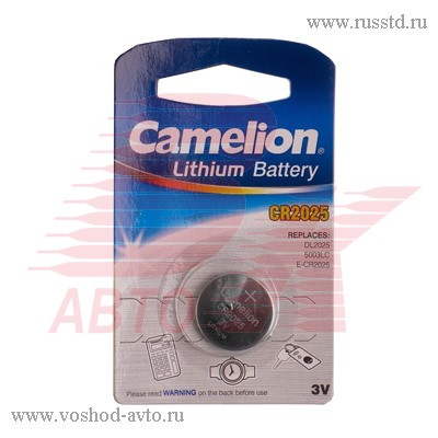     3 1 Camelion Lithium CR2025-BP1 Lithium CR2025-BP1 CHAMELEON