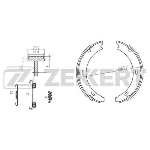  . . .  . . CHRYSLER CROSSFIRE 03-  MB C-CLASS (203) 00-  CLK (209) 02- BK4126