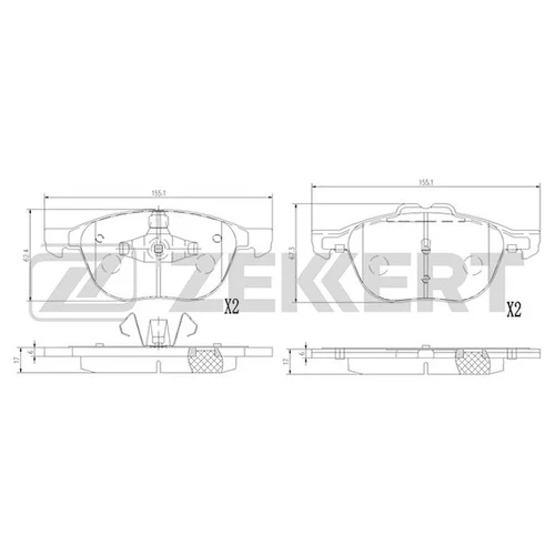  . . . FORD KUGA II 13-  TOURNEO CONNECT II 13- BS1364