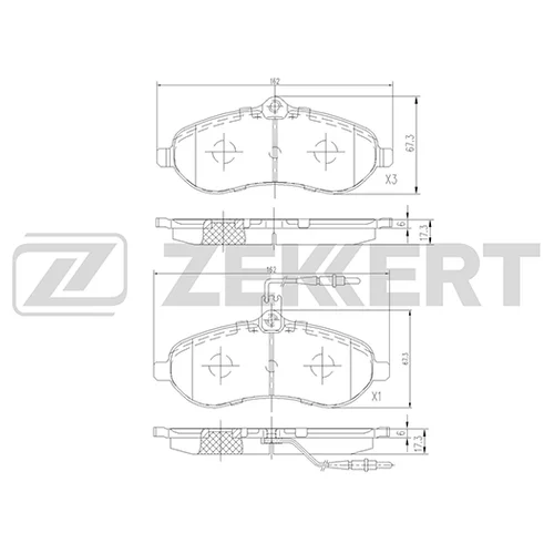    CITROEN JUMPY, FIAT SCUDO/ULYSSE, PEUGEOT EXPERT 1.6-2.0 07- BS1943