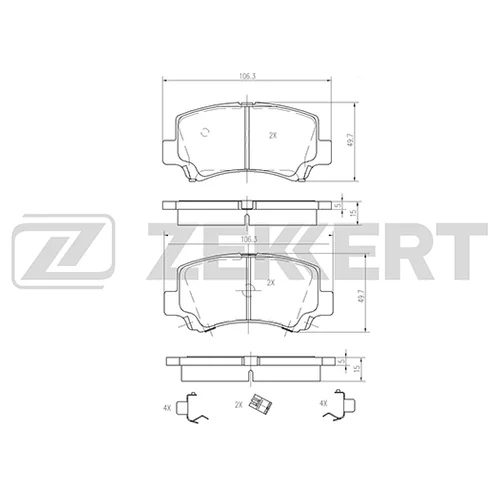  . .  SUZUKI WAGON R+ (EM  MM) 98-  CHERY QQ6 06- BS2436